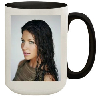 Evangeline Lilly 15oz Colored Inner & Handle Mug