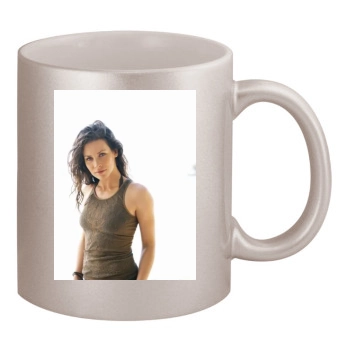 Evangeline Lilly 11oz Metallic Silver Mug