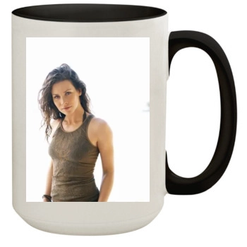 Evangeline Lilly 15oz Colored Inner & Handle Mug