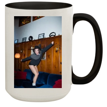 Evangeline Lilly 15oz Colored Inner & Handle Mug