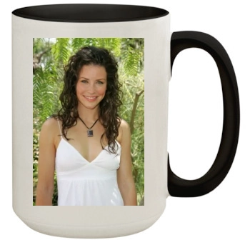 Evangeline Lilly 15oz Colored Inner & Handle Mug