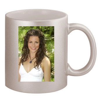 Evangeline Lilly 11oz Metallic Silver Mug