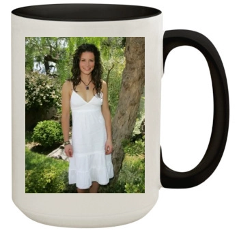 Evangeline Lilly 15oz Colored Inner & Handle Mug