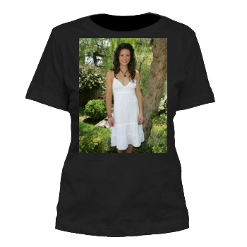 Evangeline Lilly Women's Cut T-Shirt