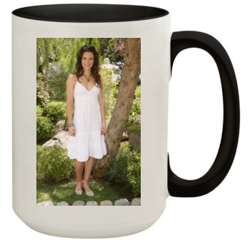 Evangeline Lilly 15oz Colored Inner & Handle Mug