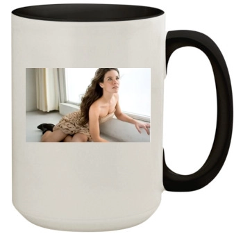 Evangeline Lilly 15oz Colored Inner & Handle Mug