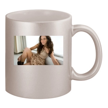 Evangeline Lilly 11oz Metallic Silver Mug