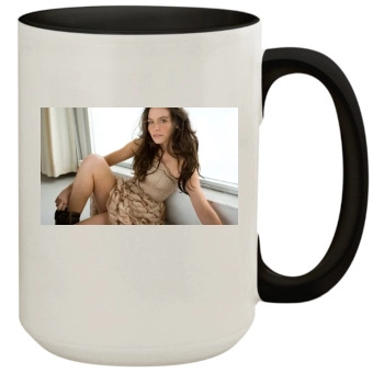 Evangeline Lilly 15oz Colored Inner & Handle Mug