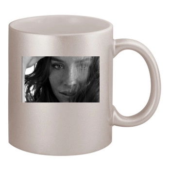 Evangeline Lilly 11oz Metallic Silver Mug