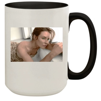 Evangeline Lilly 15oz Colored Inner & Handle Mug