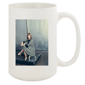 Felicity Jones 15oz White Mug