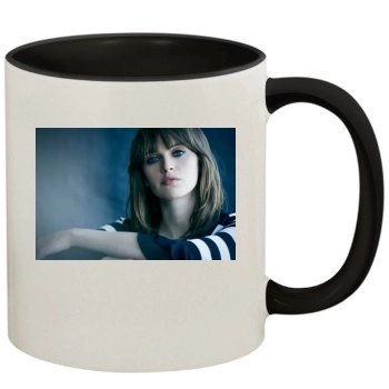 Felicity Jones 11oz Colored Inner & Handle Mug