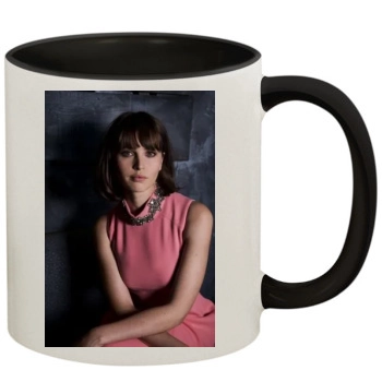 Felicity Jones 11oz Colored Inner & Handle Mug