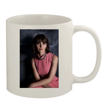 Felicity Jones 11oz White Mug