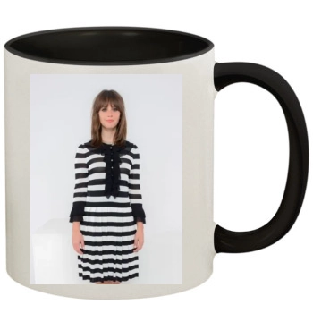 Felicity Jones 11oz Colored Inner & Handle Mug