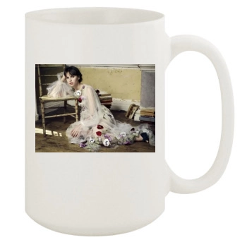 Felicity Jones 15oz White Mug