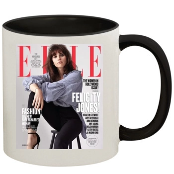 Felicity Jones 11oz Colored Inner & Handle Mug