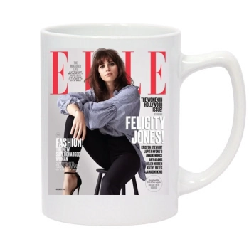 Felicity Jones 14oz White Statesman Mug