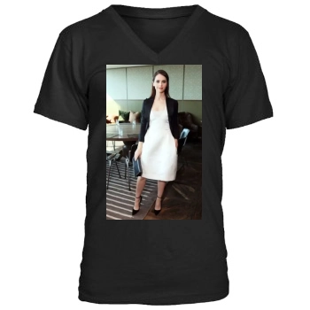 Felicity Jones Men's V-Neck T-Shirt