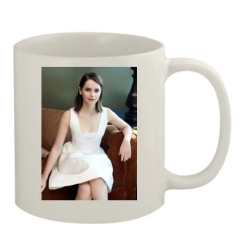 Felicity Jones 11oz White Mug