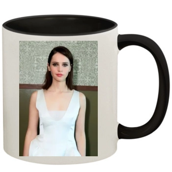 Felicity Jones 11oz Colored Inner & Handle Mug