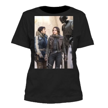 Felicity Jones Women's Cut T-Shirt