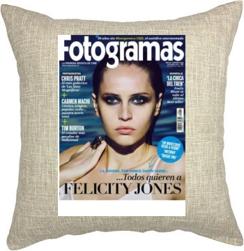 Felicity Jones Pillow