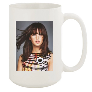 Felicity Jones 15oz White Mug