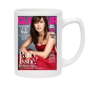 Felicity Jones 14oz White Statesman Mug