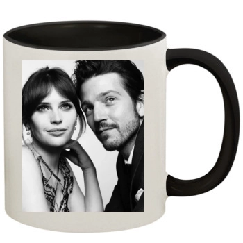 Felicity Jones 11oz Colored Inner & Handle Mug