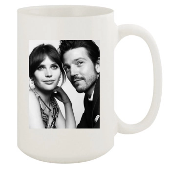 Felicity Jones 15oz White Mug