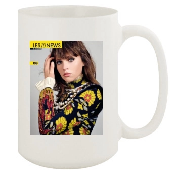 Felicity Jones 15oz White Mug