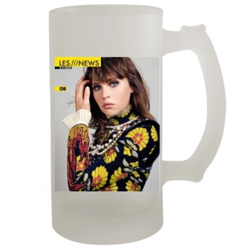 Felicity Jones 16oz Frosted Beer Stein