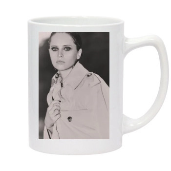 Felicity Jones 14oz White Statesman Mug