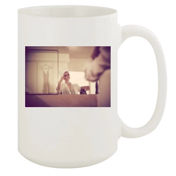 Felicity Jones 15oz White Mug