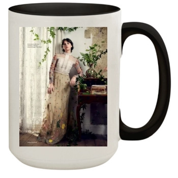 Felicity Jones 15oz Colored Inner & Handle Mug