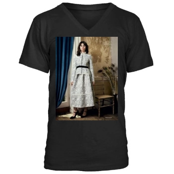 Felicity Jones Men's V-Neck T-Shirt