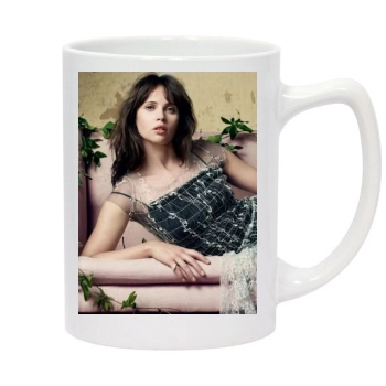 Felicity Jones 14oz White Statesman Mug