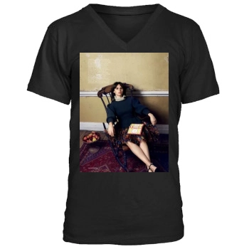 Felicity Jones Men's V-Neck T-Shirt