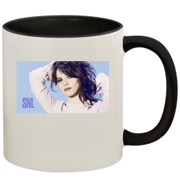 Felicity Jones 11oz Colored Inner & Handle Mug