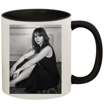 Felicity Jones 11oz Colored Inner & Handle Mug