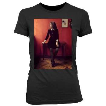 Felicity Jones Women's Junior Cut Crewneck T-Shirt