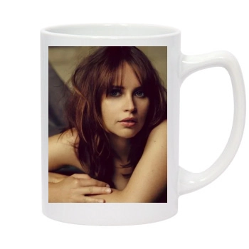 Felicity Jones 14oz White Statesman Mug