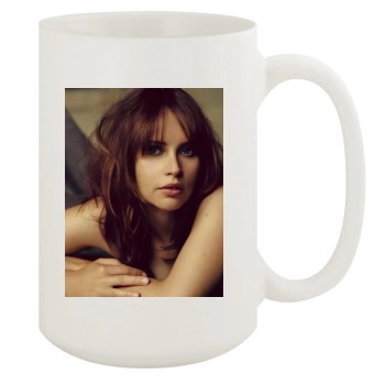 Felicity Jones 15oz White Mug