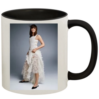 Felicity Jones 11oz Colored Inner & Handle Mug