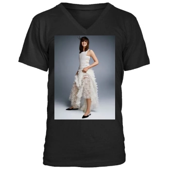 Felicity Jones Men's V-Neck T-Shirt