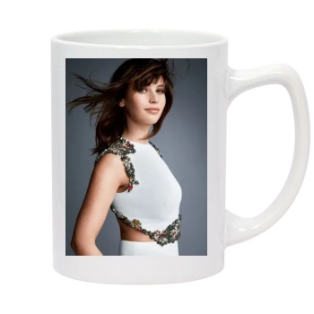 Felicity Jones 14oz White Statesman Mug