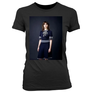 Felicity Jones Women's Junior Cut Crewneck T-Shirt
