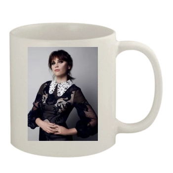 Felicity Jones 11oz White Mug