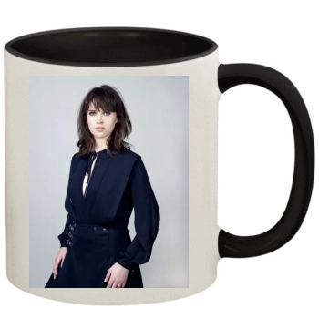 Felicity Jones 11oz Colored Inner & Handle Mug